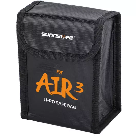 50CAL Li-Po-Batterie-Sicherheitstasche (2 Batterien) für DJI Air 3