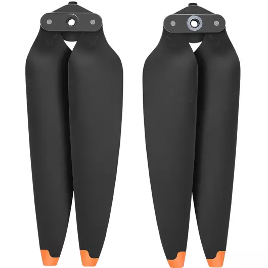50CAL Geräuscharme Drohnenpropeller mit orangefarbener Spitze für DJI Air 3 (1 Paar / 2 Propeller)