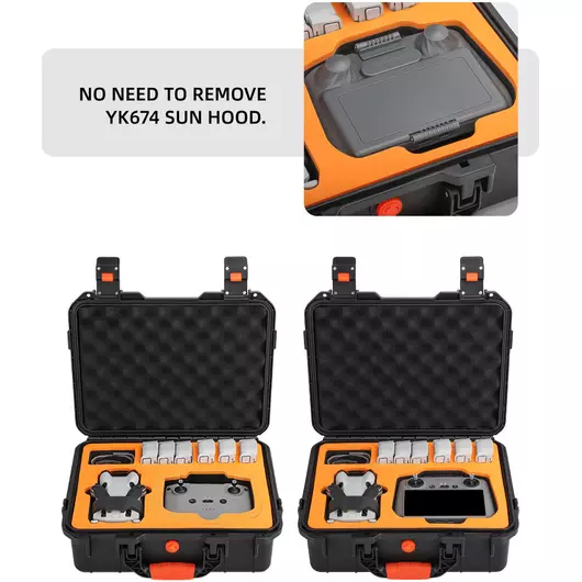 50CAL Sicherheitstragetasche für DJI Mini 4 Pro – wasserdichtes und stoßfestes Hardcase