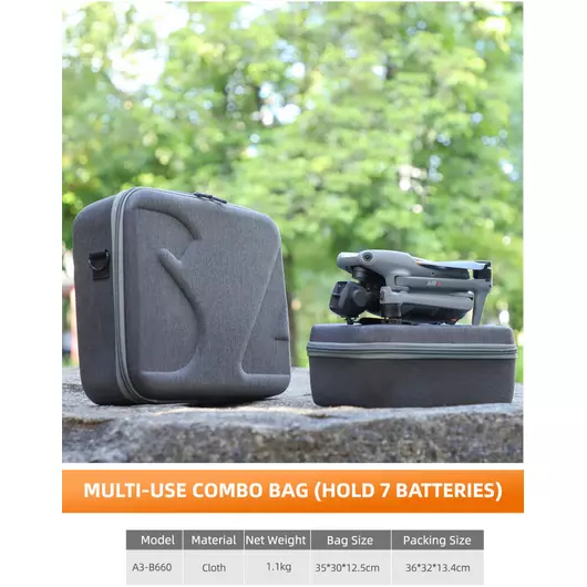 50CAL DJI Air 3 Multi-functional Carrying Case