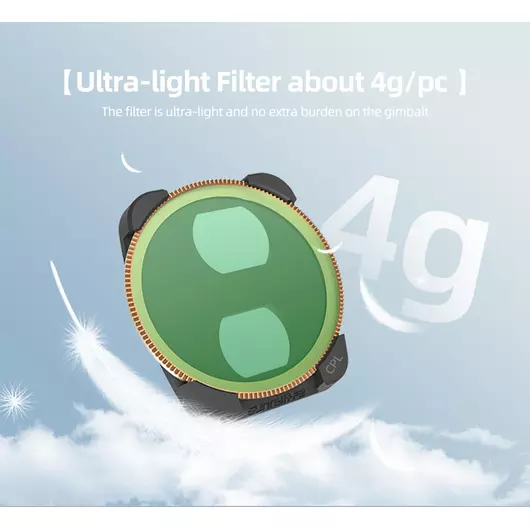 50CAL Drohnenkamera-Objektivfilter ND/PL 16 für DJI Air 3