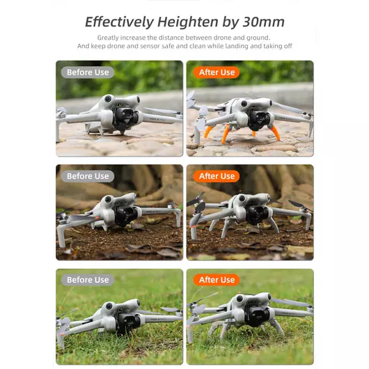 50CAL-Fahrwerk für DJI Mini 4 Pro – Erhöhtes Spinnen-Fahrwerk
