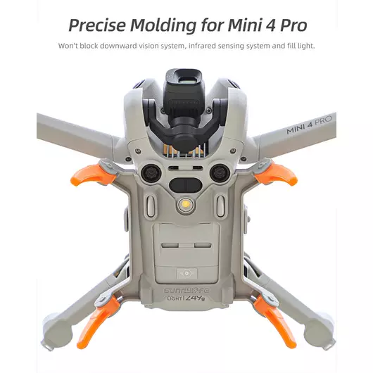 50CAL-Fahrwerk für DJI Mini 4 Pro – Erhöhtes Spinnen-Fahrwerk