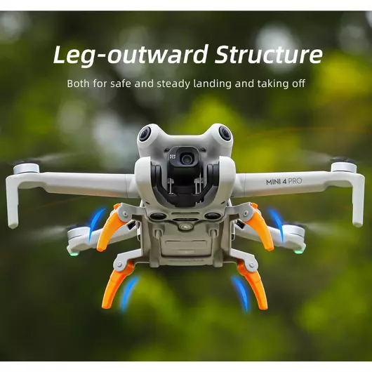 50CAL-Fahrwerk für DJI Mini 4 Pro – Erhöhtes Spinnen-Fahrwerk