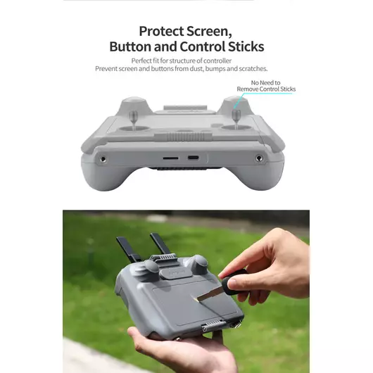 50CAL 2-in-1 Controller-Schutz und Sonnenblende für DJI RC 2 – für DJI Air 3 und Mini 3 Pro