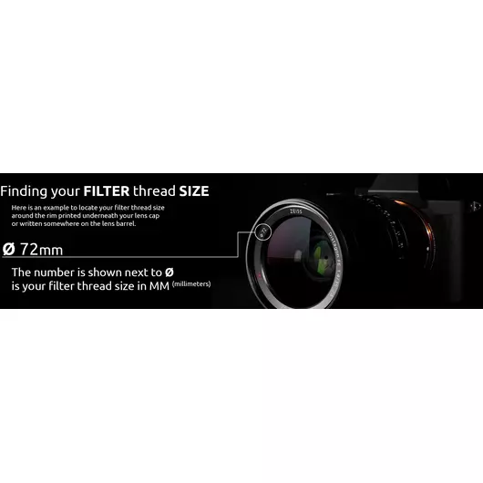 Freewell 82 mm Bright Day Variable ND (Gewinde) 6-9 Stopp [Zweite Chance]