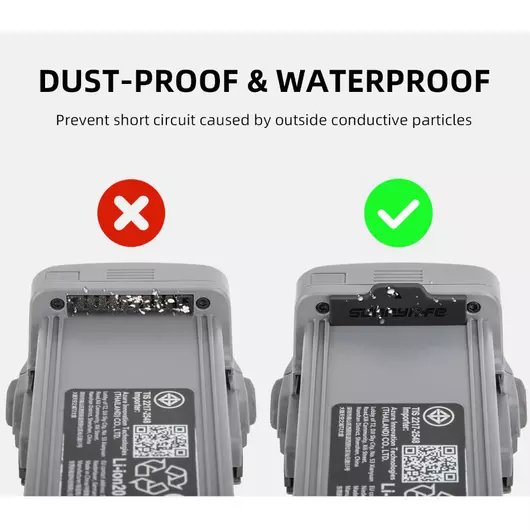 50CAL Staubdichte Batteriekontaktstecker für DJI Air 3