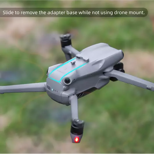 50CAL Sportkamerahalter und Drohnenlichthalterung für die DJI Air 3-Drohne