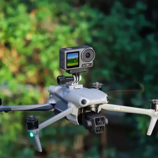 50CAL Sportkamerahalter und Drohnenlichthalterung für die DJI Air 3-Drohne