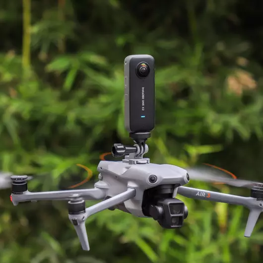 50CAL Sportkamerahalter und Drohnenlichthalterung für die DJI Air 3-Drohne