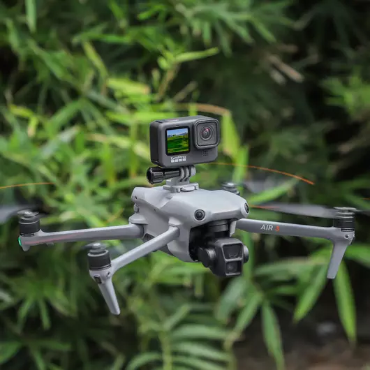 50CAL Sportkamerahalter und Drohnenlichthalterung für die DJI Air 3-Drohne