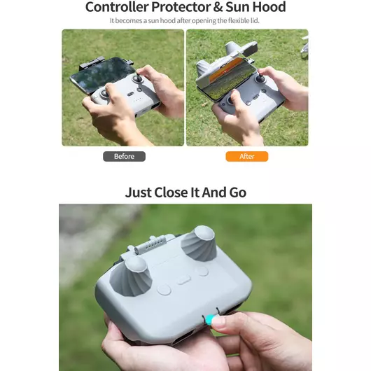50CAL 2 in 1 Controller Protector for AIR 3/Mini 3/4 PRO