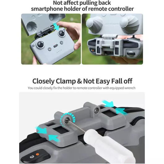 50CAL 2 in 1 Controller Protector for AIR 3/Mini 3/4 PRO