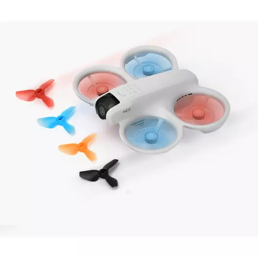 50CAL-Propeller – Leichte rote Propeller für die DJI Neo FPV-Drohne
