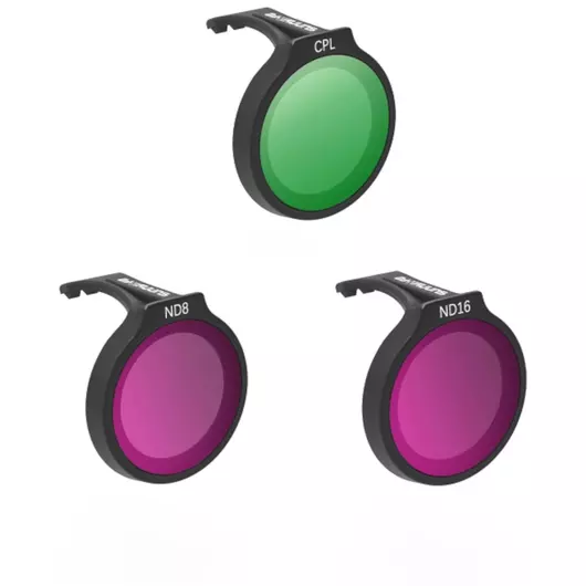 50CAL 3er-Set Filter – CPL, ND8, ND16 für DJI Neo