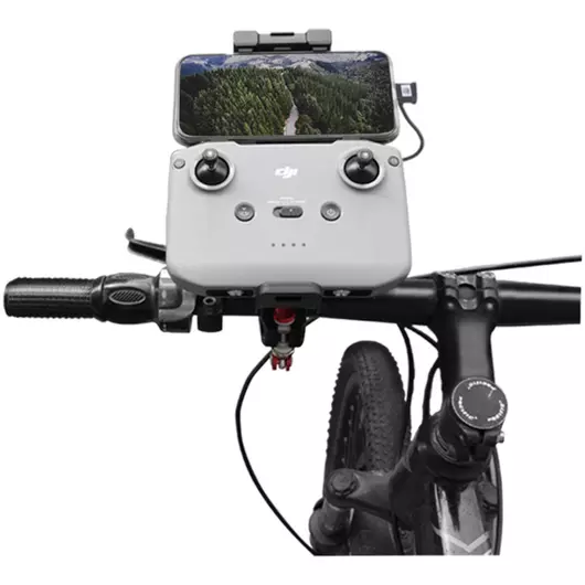 50CAL Fahrradhalterung für DJI Fernbedienung – Actionkamera-Halterung für Verfolgungsaufnahmen