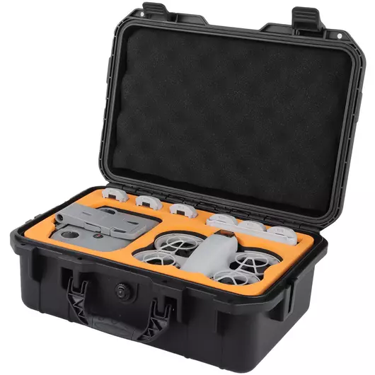 50CAL Sicherheitstragetasche – Großes Fassungsvermögen, wasserdicht und stoßfest für die DJI Neo FPV-Drohne