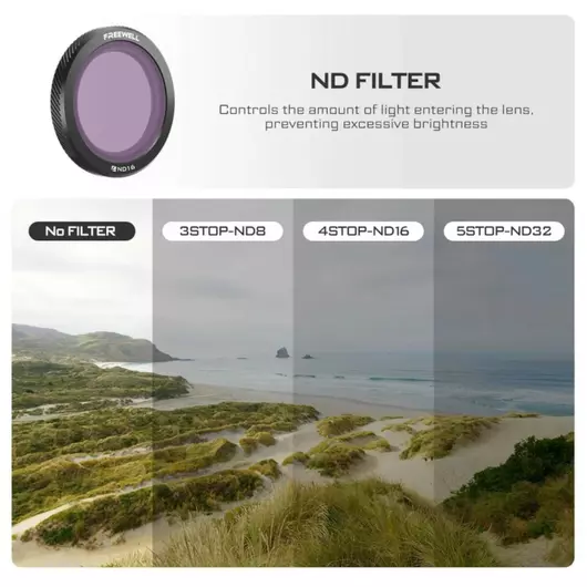 Freewell DJI Neo Magnetische ND-Filter Standard Day - 3er-Pack