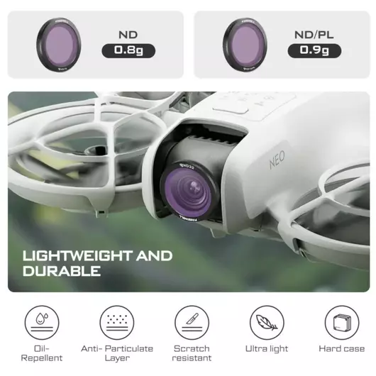 Freewell DJI Neo Magnetische ND-Filter Standard Day - 3er-Pack