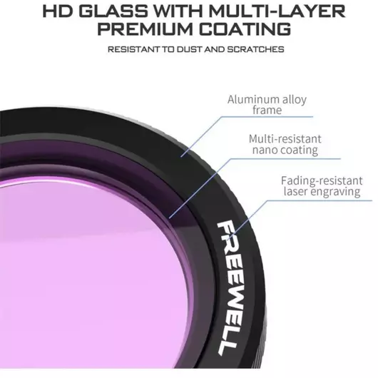 Freewell DJI Neo Magnetische ND-Filter Standard Day - 3er-Pack