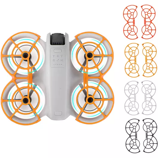 50CAL Propellerschutz – 360°-Antikollisionsring für DJI Neo FPV-Drohne (Grau)