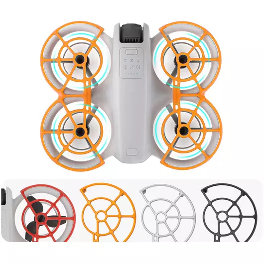 50CAL Propellerschutz – 360°-Antikollisionsring für DJI Neo FPV-Drohne (Schwarz)