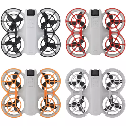 50CAL Propellerschutz – 360°-Antikollisionsring für DJI Neo FPV-Drohne (Schwarz)
