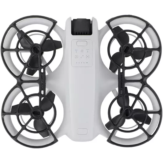 50CAL Propellerschutz – 360°-Antikollisionsring für DJI Neo FPV-Drohne (Schwarz)