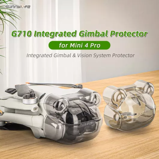 50CAL Integrierter Gimbal-Abdeckungsschutz für DJI Mini 4 Pro Drohne
