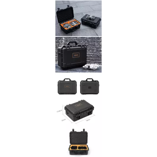 50CAL Sicherheitstragetasche – Großes Fassungsvermögen, wasserdicht und stoßfest für die DJI Neo FPV-Drohne