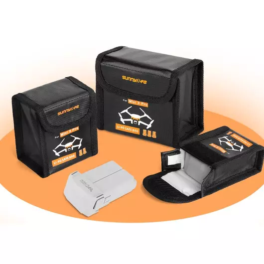 50CAL Mini 3 & 4 Lipo Safe Bag Medium (2 Batterien)