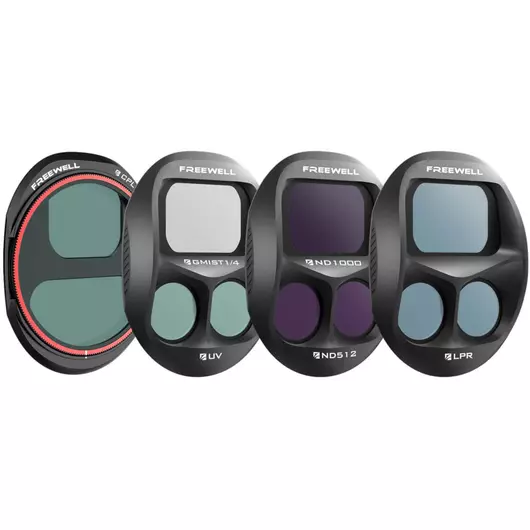 Freewell Everyday Filters 4-teiliges Set für DJI Mavic 4 Pro Drohne