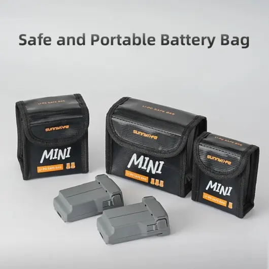 50CAL-Akku-Tasche für DJI Mini 5/4/3 Pro (1x Batterie)