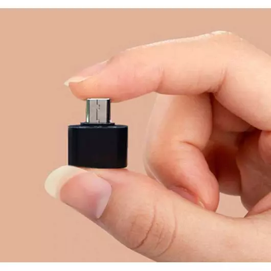 50CAL OTG Adapter Micro-USB-B auf USB-A Buchse (schwarz)