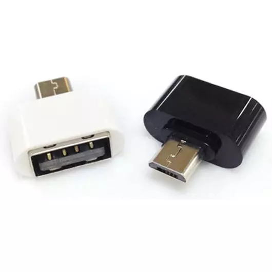 50CAL OTG Adapter Micro-USB-B auf USB-A Buchse (schwarz)